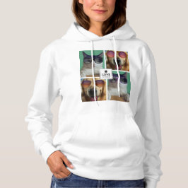 Erstellen Sie Ihre eigene Fotokollektion für 4 Hau Hoodie