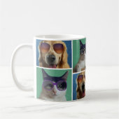 Erstellen Sie Ihre eigene Fotokollektion für 4 Hau Kaffeetasse (Links)