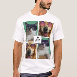 Erstellen Sie Ihre eigene Fotokollektion für 4 Hau T-Shirt