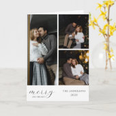 Erstellen Sie Ihre eigene Fotomaterial-Collage gef Karte (Gelbe Blume)