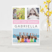 Erstellen Sie Ihre eigene Fotomaterial jedes Alter Karte (Gelbe Blume)