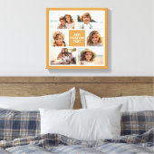 Erstellen Sie Ihre eigene Fotomaterial - Monogramm Leinwanddruck (Insitu (Schlafzimmer))