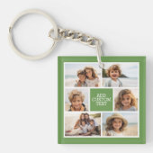 Erstellen Sie Ihre eigene Fotomaterial - Monogramm Schlüsselanhänger (Vorderseite)