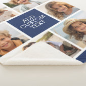 Erstellen Sie Ihre eigene Fotomaterial - Monogramm Sherpadecke (3/4)