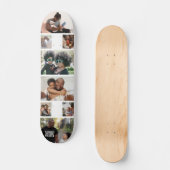 Erstellen Sie Ihre eigene Fotovorlage individuell. Skateboard (Vorderseite)