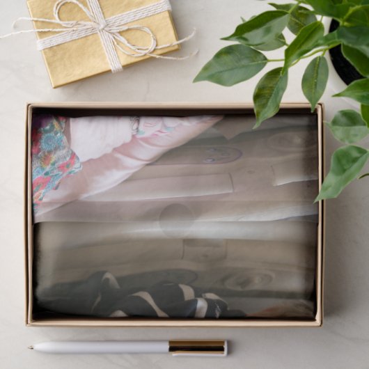 Erstellen Sie Ihre eigene Fotovorlage Seidenpapier (Geschenk)