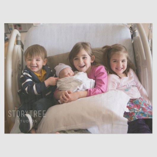 Erstellen Sie Ihre eigene Fotovorlage Seidenpapier (Vorderseite)