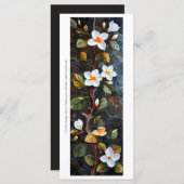 Erstellen Sie Ihre eigene Frangipani Lesezeichen C (Vorne/Hinten)