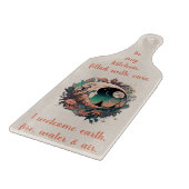 Erstellen Sie Ihre eigene Friedliche Boho Crescent Schneidebrett (Ecke)