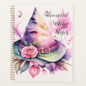 Erstellen Sie Ihre eigene Frühjahrsrähne Hexenhut- Planer (Vorderseite)