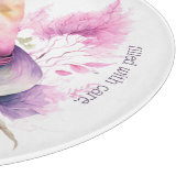 Erstellen Sie Ihre eigene Frühjahrsrähne Hexenhut- Schneidebrett (Ecke)