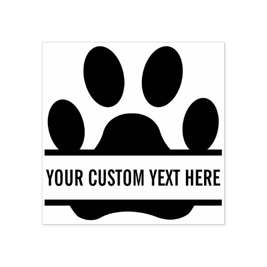 Erstellen Sie Ihre eigene Funny Paw Print Gummistempel (Prägung)