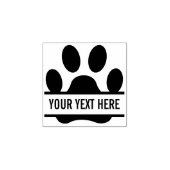 Erstellen Sie Ihre eigene Funny Paw Print Gummistempel (Prägung)