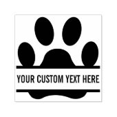 Erstellen Sie Ihre eigene Funny Paw Print Permastempel (Design)