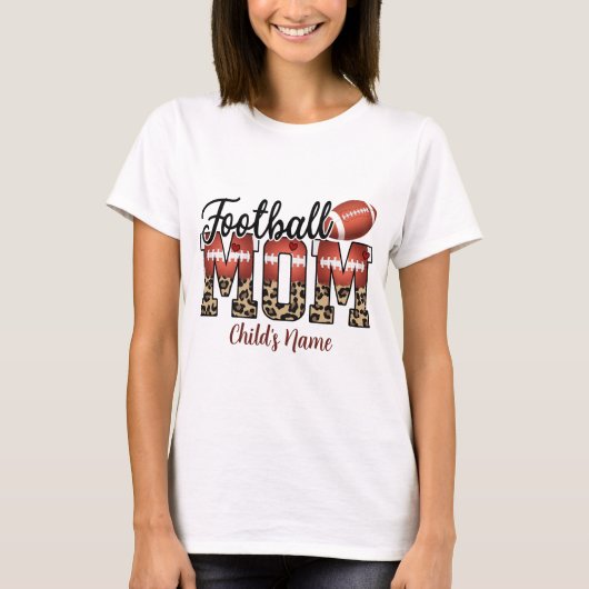 Erstellen Sie Ihre eigene Fußball-Mama T-Shirt (Vorderseite)