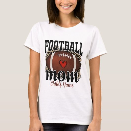 Erstellen Sie Ihre eigene Fußball-Mama T-Shirt (Vorderseite)