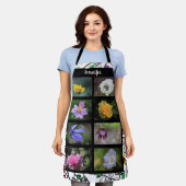 Erstellen Sie Ihre eigene Gartengarten-Blume Foto Schürze (Getragen)