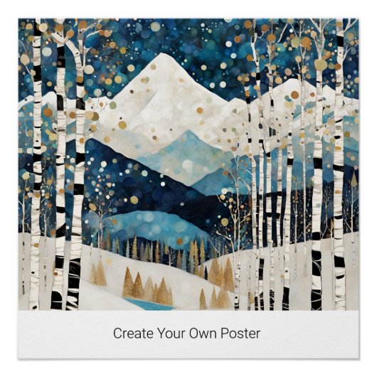 Erstellen Sie Ihre eigene Gebirgszitatsschrift Poster (Vorderseite)