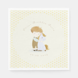 Erstellen Sie Ihre eigene Geburtstagsfeier, Babydu Serviette