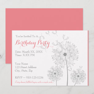 Erstellen Sie Ihre eigene Geburtstagsfeier Einladung