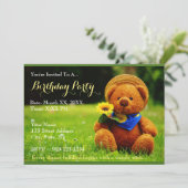 Erstellen Sie Ihre eigene Geburtstagsfeier Einladung (Stehend Vorderseite)