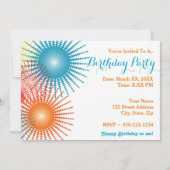 Erstellen Sie Ihre eigene Geburtstagsfeier Einladung (Vorderseite)