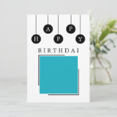 Erstellen Sie Ihre eigene Geburtstagskarte Einladung (Stehend Vorderseite)