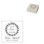 Erstellen Sie Ihre eigene Gelassen Liebe wachsen H Gummistempel (Stempel)