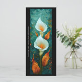 Erstellen Sie Ihre eigene, gemalte Calla Lilies Le (Stehend Vorderseite)