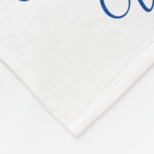 Erstellen Sie Ihre eigene - gemütliche Decke! Perf Fleecedecke (Ecke)