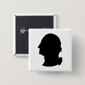 Erstellen Sie Ihre eigene George Washington Silhou Button (Vorne & Hinten)
