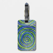 Erstellen Sie Ihre eigene Gepäckmarke Gepäckanhänger (Rückseite vertikal)