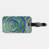 Erstellen Sie Ihre eigene Gepäckmarke Gepäckanhänger (Rückseite horizontal)