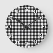 Erstellen Sie Ihre eigene geprüfte Wall-Uhr, indiv Runde Wanduhr (Vorderseite)