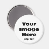 Erstellen Sie Ihre eigene Geschenkvorlage Magnet (Vorderseite/Rückseite)