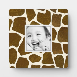 Erstellen Sie Ihre eigene Giraffe Print Foto Frame Fotoplatte