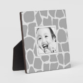 Erstellen Sie Ihre eigene Giraffe Print Foto Frame Fotoplatte (Vorderseite)
