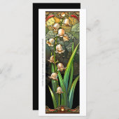 Erstellen Sie Ihre eigene Glaslilie des Lesezeiche (Vorne/Hinten)