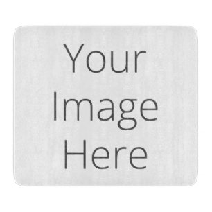 Erstellen Sie Ihre eigene Glasschneidplatte 6"x7" Schneidebrett