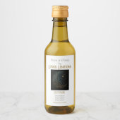 Erstellen Sie Ihre eigene Gold Filigree Moon Celes Weinetikett (Vorderseite)