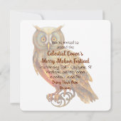 Erstellen Sie Ihre eigene goldene Steampunkuppe Einladung (Rückseite)