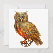 Erstellen Sie Ihre eigene goldene Steampunkuppe Einladung (Vorderseite)