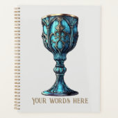 Erstellen Sie Ihre eigene gotische blaue Chalice Planer (Vorderseite)