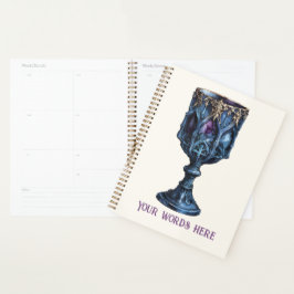 Erstellen Sie Ihre eigene gotische Blausteinkhaler Planer