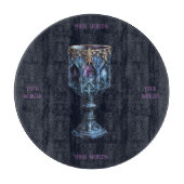 Erstellen Sie Ihre eigene gotische Blausteinkhaler Schneidebrett (Vorderseite)