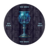 Erstellen Sie Ihre eigene gotische Blausteinkhaler Schneidebrett (Vorderseite)