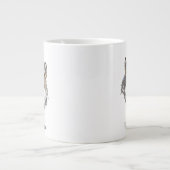 Erstellen Sie Ihre eigene graue Wolf-Spezialität C Jumbo-Tasse (Vorderseite)