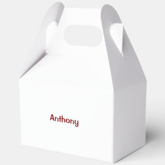 Erstellen Sie Ihre eigene große Giebel-Geschenkbox Geschenkschachtel