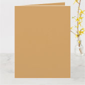 Erstellen Sie Ihre eigene große Grußkarte Karte (Gelbe Blume)