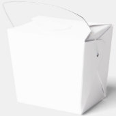 Papiergeschenkschachtel, Zum Mitnehmen 7,6 x 7 x 9,5 cm  (Rückseite)